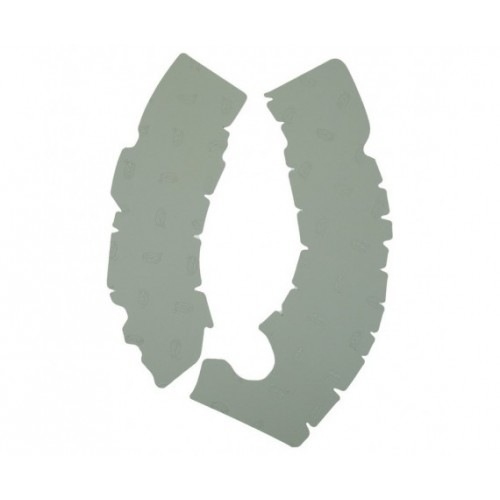 PROTEÇÕES DE CHASSIS GOMA DE BORRACHA VIBRAM YAMAHA YZ-F 250 / 450 2018-2019 - CINZA